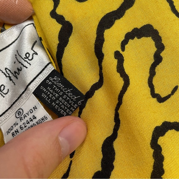 Vintage Nicole Miller Abstract Dress Limited Edition - Picture 9 of 14